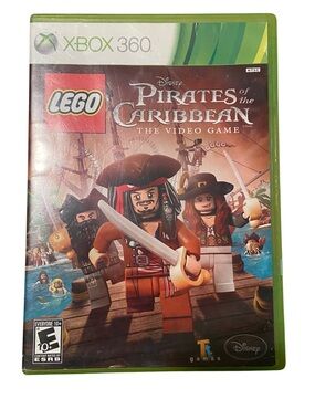 Xbox 360 Lego Pirates of the Caribbean Video Game